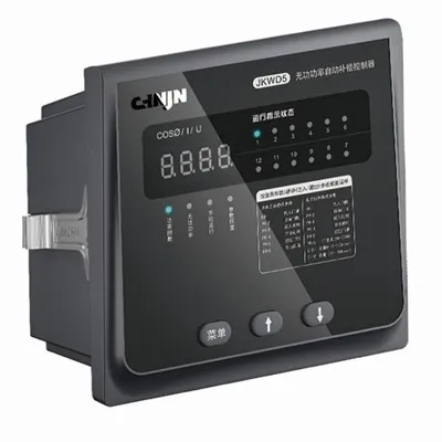 Controlador de compensación reactiva automática JKWD5